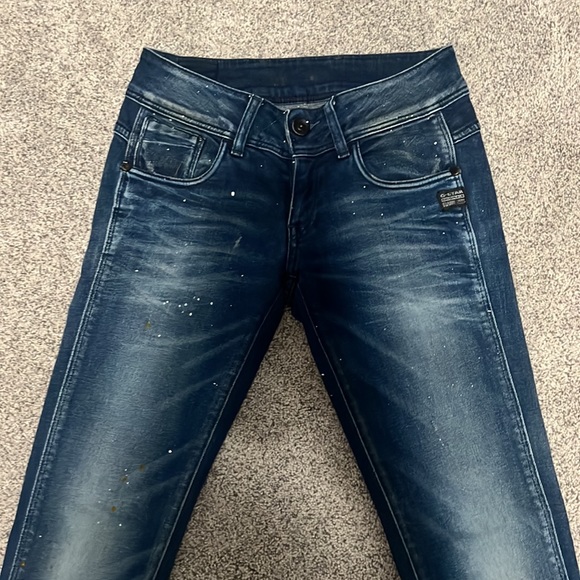 WOMENS G-Star midge Cody skinny jeans - Picture 3 of 5